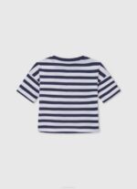 océano camiseta con estampado de rayas Pepe Jeans 06X41467 chica - Imagen 2