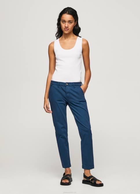 oceano_pantalones_chinos_maura_regular_pepe_jeans_06x4309_mujer.jpg océano pantalones chinos maura regular Pepe Jeans 06X4309 mujer - Imagen 1