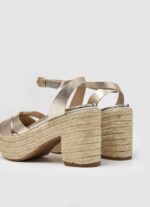 oro sandalias de piel color caramelo Pepe Jeans 06X4646 mujer - Imagen 4