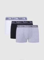 ozzy Pack de 3 bóxers de algodón elástico Pepe Jeans 06X41162 hombres - Imagen 4