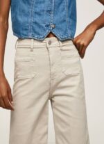 piedra pantalones acampanados de algodón Pepe Jeans 06X4312 mujer - Imagen 3