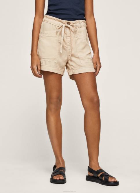 piedra pantalones cortos con cintura ajustable Pepe Jeans 06X4525 mujer - Imagen 2