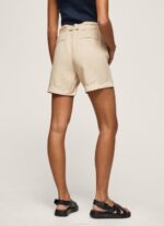piedra pantalones cortos con cintura ajustable Pepe Jeans 06X4525 mujer - Imagen 4