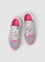 plata zapatillas deportivas york metalizadas Pepe Jeans 06X41333 chica - Imagen 2