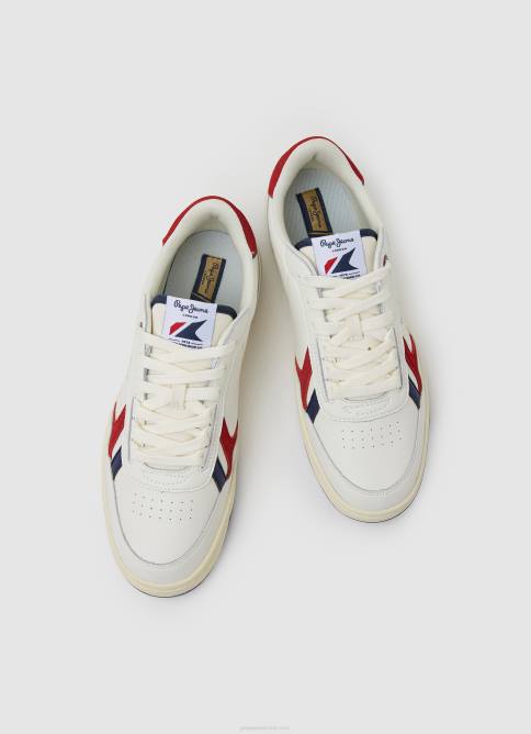rojo tenis combinados kore vintage Pepe Jeans 06X41172 hombres - Imagen 2