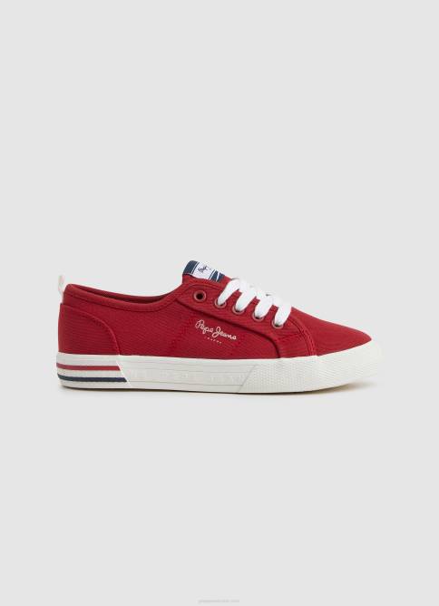 rojo_zapatillas_brady_basicas_pepe_jeans_06x41544_chico.jpg rojo zapatillas brady basicas Pepe Jeans 06X41544 chico - Imagen 1
