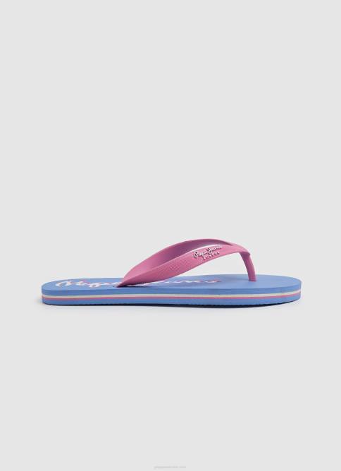 Rosa brillante chanclas de playa de la bahía Pepe Jeans 06X4707 mujer - Imagen 1