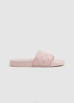 Rosa claro chanclas de playa slider lisas Pepe Jeans 06X4689 mujer