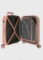 Rosa claro maleta trolley 55cm abs Pepe Jeans 06X41514 chica - Imagen 5
