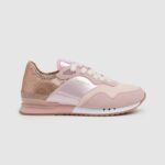 rosa de fábrica zapatillas london troy combinadas Pepe Jeans 06X4589 mujer
