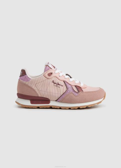 rosa_malva_zapatillas_brit_animal_combinadas_pepe_jeans_06x41329_chica.jpg rosa malva zapatillas brit animal combinadas Pepe Jeans 06X41329 chica - Imagen 1