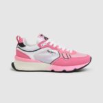 Rosa neón tenis brit pro neon combinados Pepe Jeans 06X4577 mujer