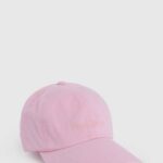 Rosa suave gorra básica con logo bordado Pepe Jeans 06X41517 chica