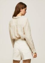 suero de la leche camisa regular fit lisa Pepe Jeans 06X4359 mujer - Imagen 4