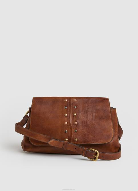tabaco_bolso_de_hombro_de_cuero_pepe_jeans_06x4746_mujer.jpg tabaco bolso de hombro de cuero Pepe Jeans 06X4746 mujer - Imagen 1