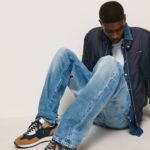 tabaco zapatillas combinadas foster man Pepe Jeans 06X41174 hombres