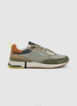 verde caqui zapatillas london pro combinadas Pepe Jeans 06X41188 hombres