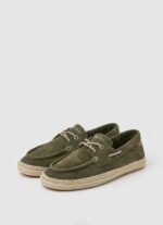 verde caqui zapatillas náuticas de ante Pepe Jeans 06X41192 hombres - Imagen 4