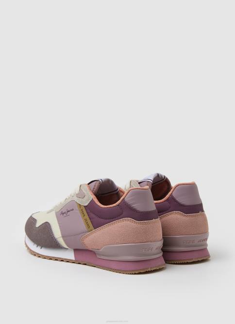 vino en polvo zapatillas london mad running Pepe Jeans 06X4622 mujer - Imagen 4